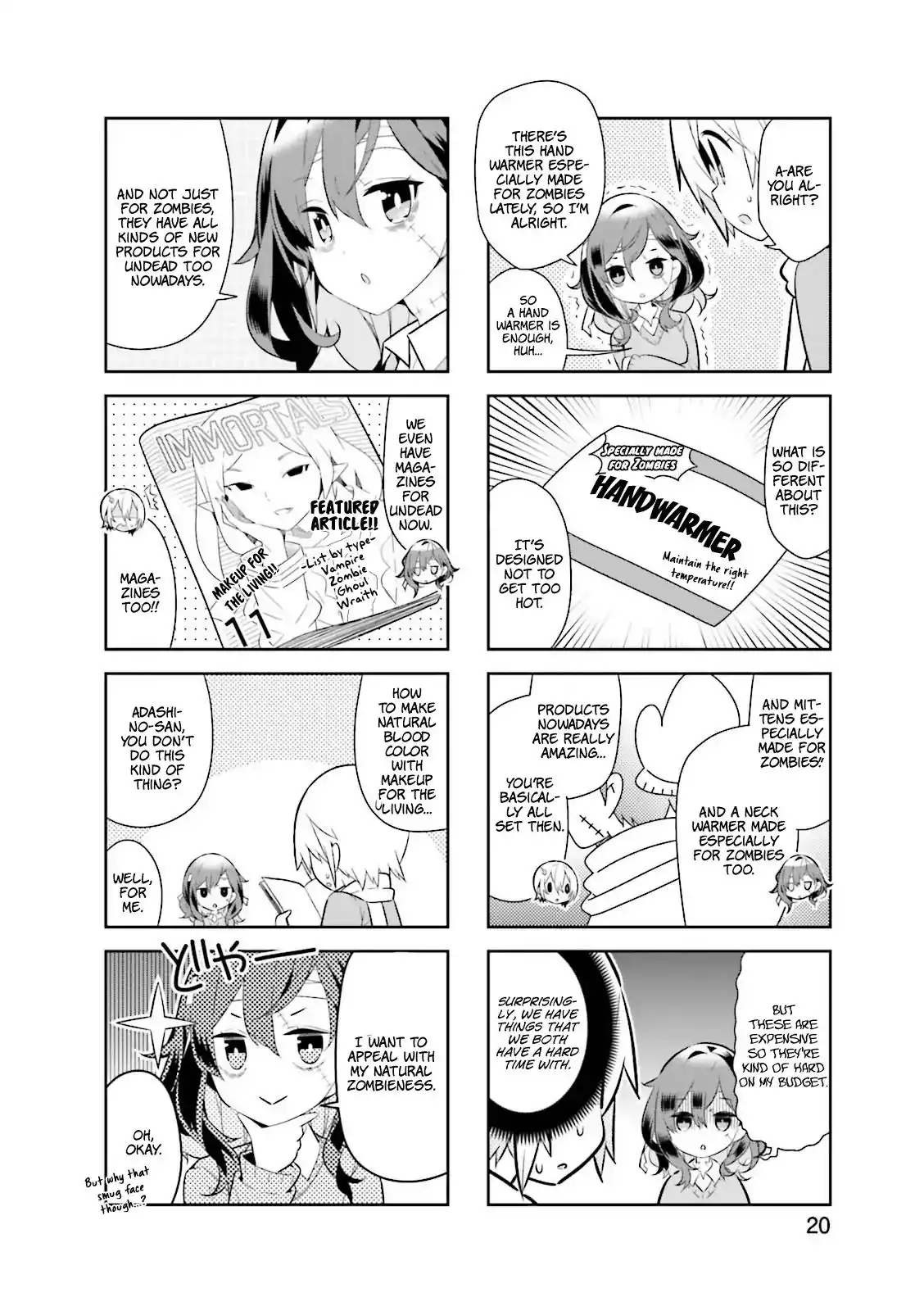 Adashino-san wa Sude ni Shinderu. Chapter 3 3